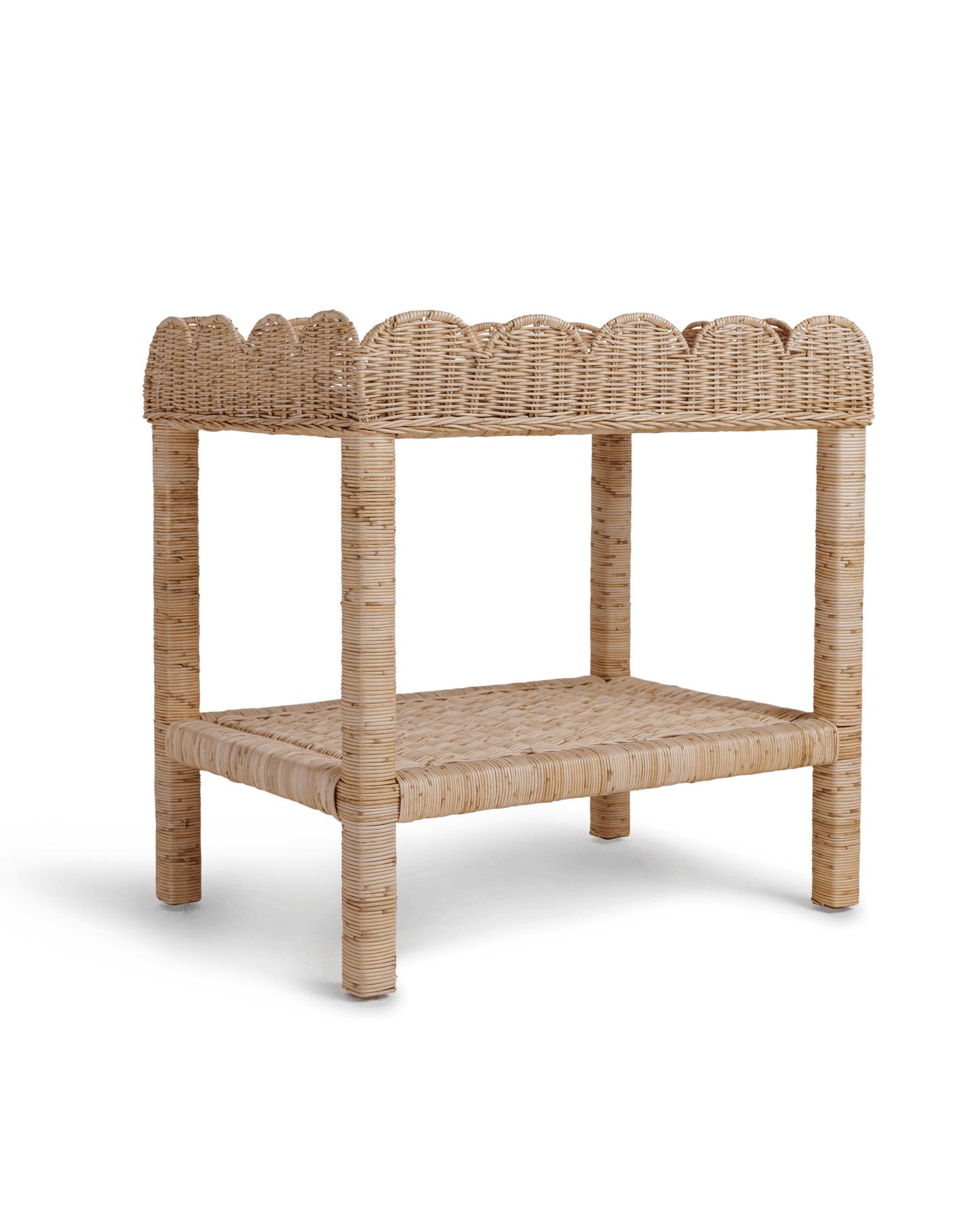 Scallop Side Table